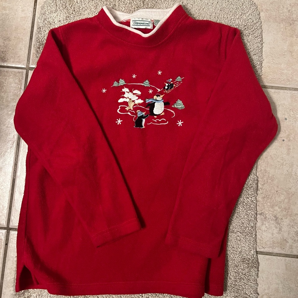 CHRISTMAS SWEATER PENGUINS UGLY SWEATER VINTAGE RARE